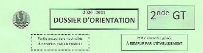 dossier orientation entete